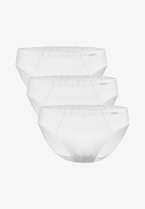 AMMANN 3ER PACK - TON-IN-TON STREIFEN - Slip - weiß