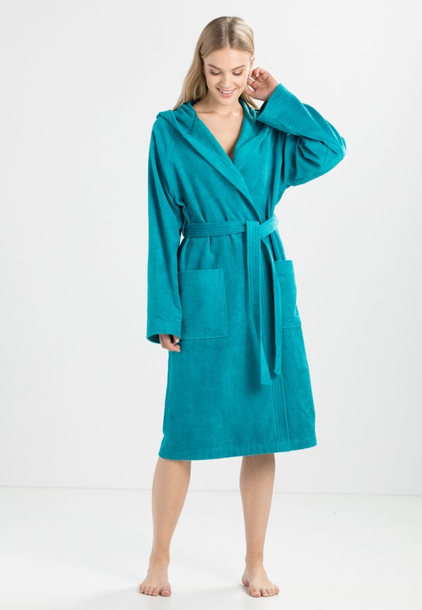 TEXAS UNISEX - Dressing gown - lagoon