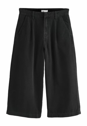 REGULAR FIT - Flared jeans - black