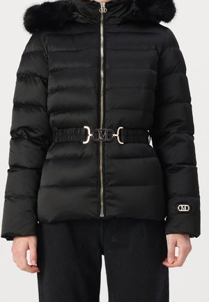 Gewatteerde jas - black