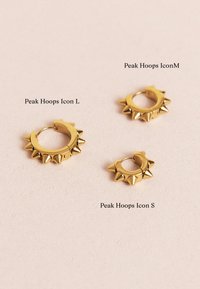 EDBLAD PEAK HOOPS ICON SMALL - Naušnice - gold-coloured