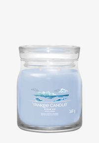 Yankee Candle SIGNATURE MEDIUM JAR OCEAN AIR - Doftljus - blue