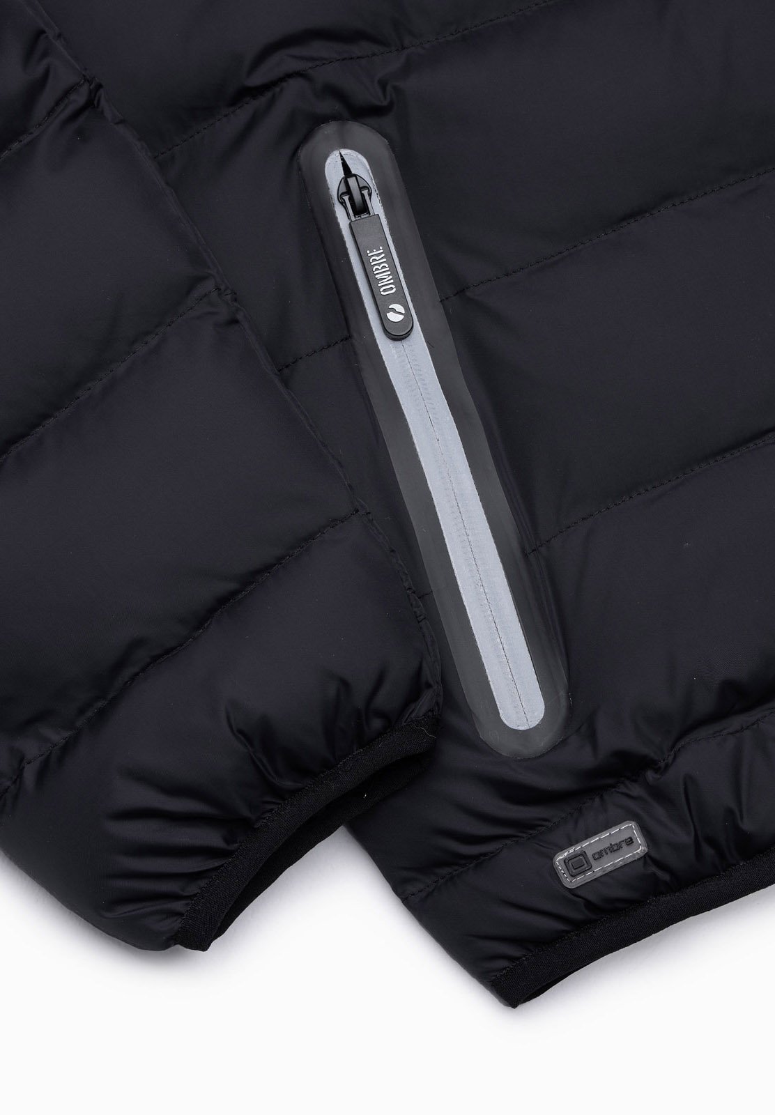Ripley - CHAQUETA HÍBRIDA SINTESIS EN COLOR NEGRO GANGSTER