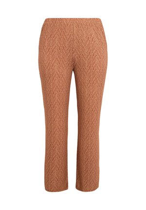 YOEK, YOEK DAMEN HOSE FLARE FIT - Broek - mid brown