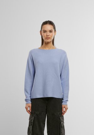 PULLOVER - Strikkegenser - light blue