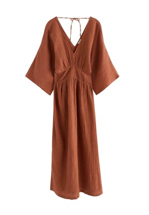 Lindex, Hverdagskjole - dark dusty orange