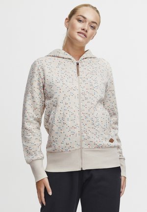 Oxmo OXBEATRICE - Sweat zippé - oyster