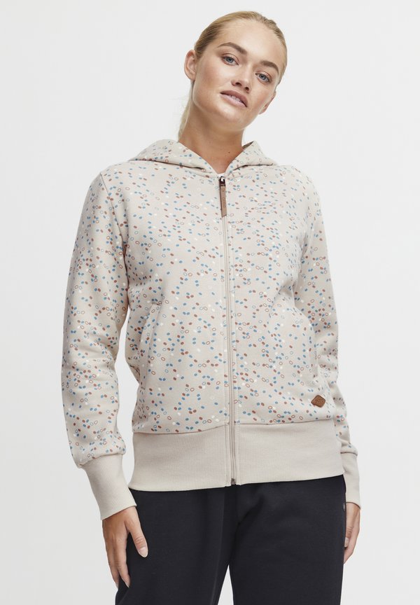 OXBeatrice - Zip-up sweatshirt - oyster