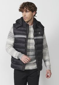 Koroshi Strukirani kaput - black