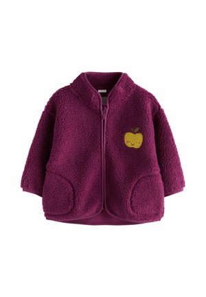 Next, REGULAR FIT - ZIP THROUGH FLEECE - Fleece jacket - purple
