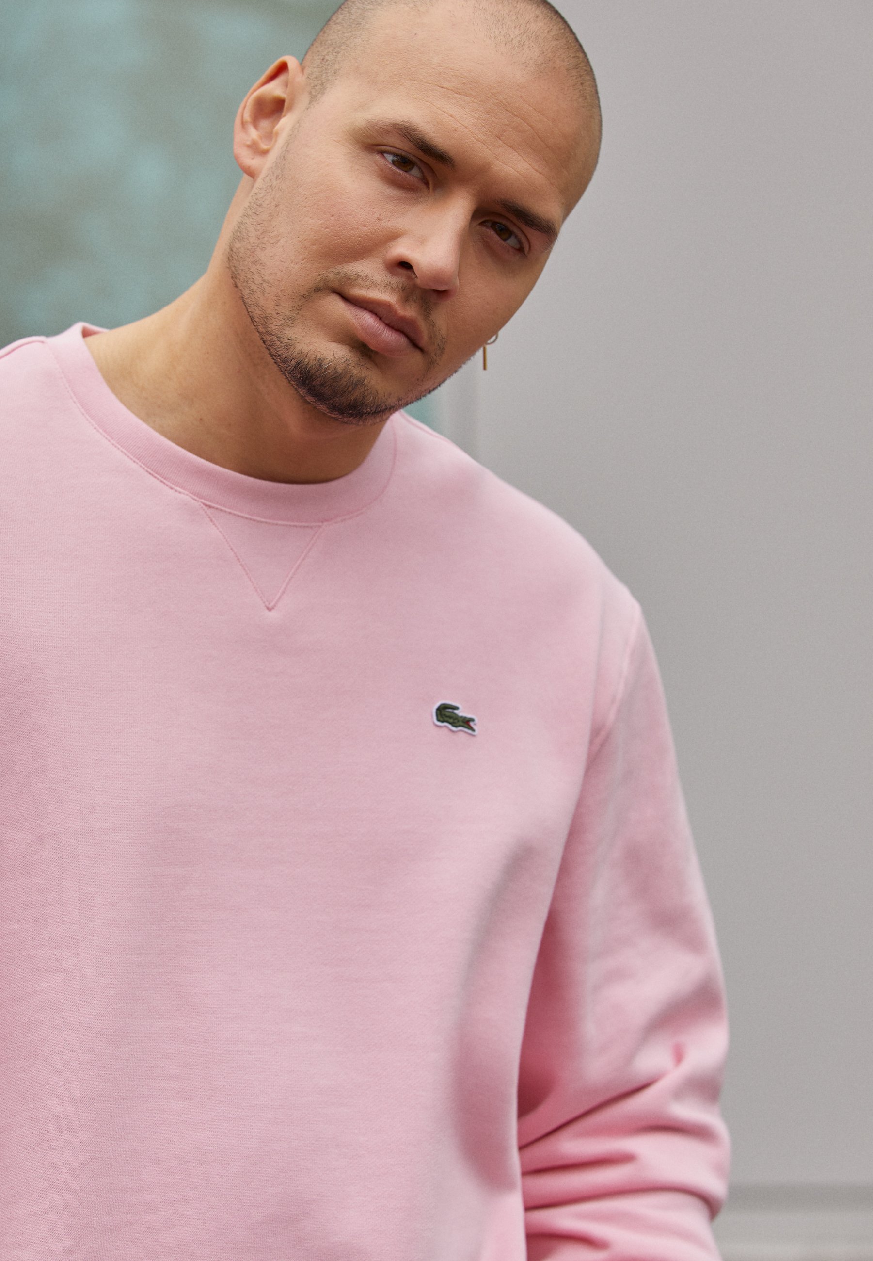 Lacoste Sweatshirt - lotus/light pink 