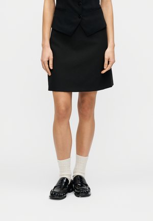 ROMESA - Minigonna - black