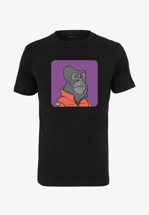 Mister Tee, BORED GORILLA - Print T-shirt - black
