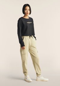 Freddy CROPPED CON LOGO - Sudadera - anthracite