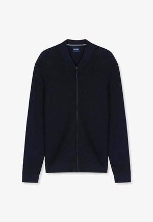 OLYMP, OLYMP CASUAL STRICK, STRICKJACKE - Bomberjacke - marine