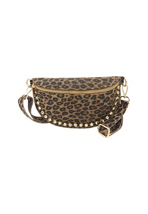 Sac bandoulière - leo taupe fonce