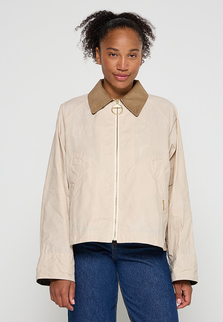 Barbour Lichte jas beige
