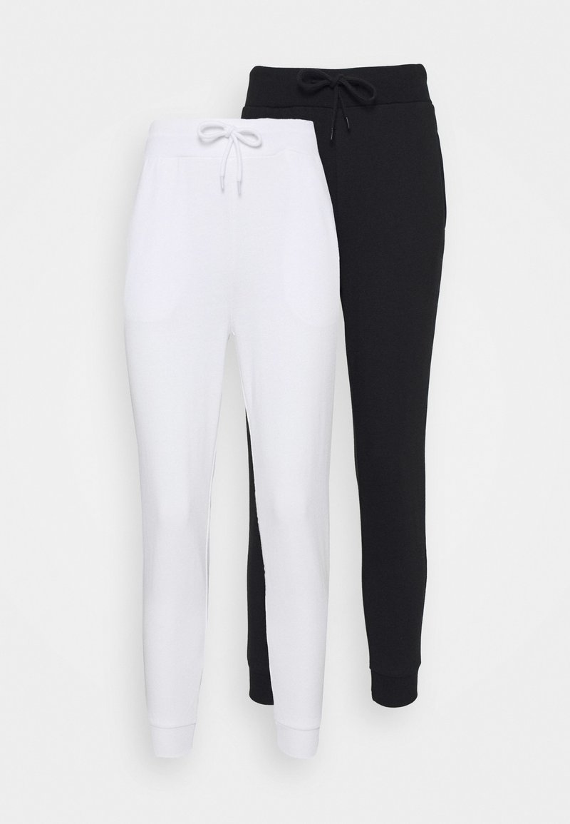 Even&Odd Petite 2 PACK Tracksuit bottoms white/black/white Zalando.ie