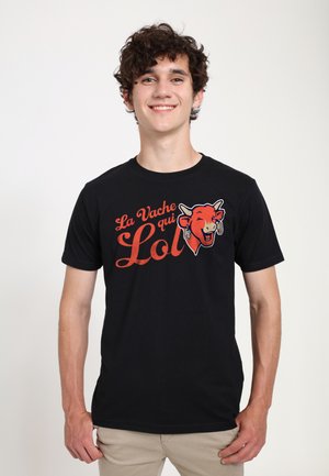 T-shirt imprimé - black