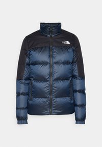 DIABLO JACKET - Daunenjacke - midnight petrol/black heather