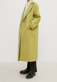 comma casual identity Abrigo clásico - light green