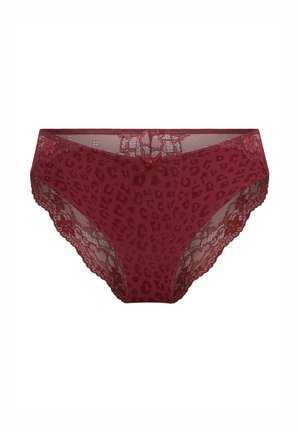 LingaDore, LINGADORE DAILY SLIP - Brasiliane - ruby wine jacquard
