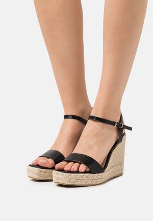 KARLAA - Espadrilky - black