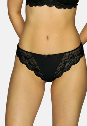 Nina von C., 6ER PACK STRING SILVER EDITION - Tanga - schwarz