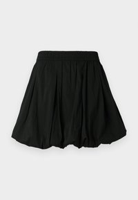 JDYMIO BUBBLE HEM  - Mini skirt - black