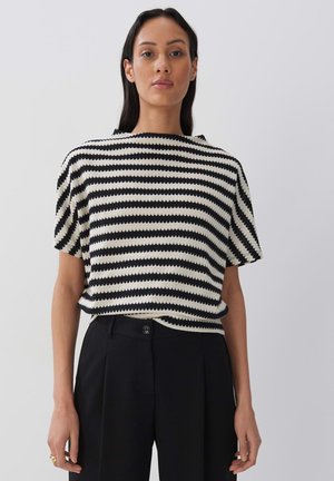 someday. Print T-shirt - black