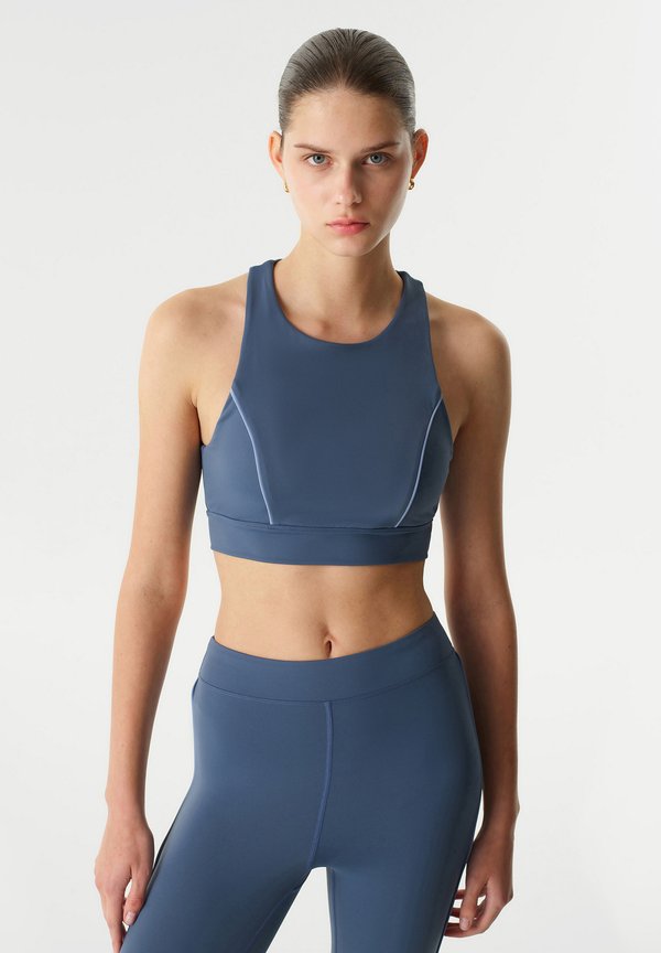 CONTRAST BINDING  - Bustier