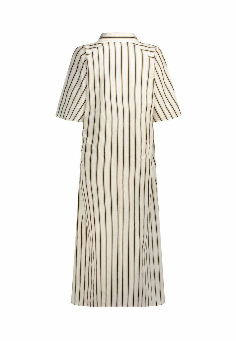 Marella AMACA RIGHE Vestito lungo beige