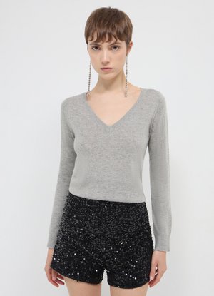 Calliope Strickpullover - grigio