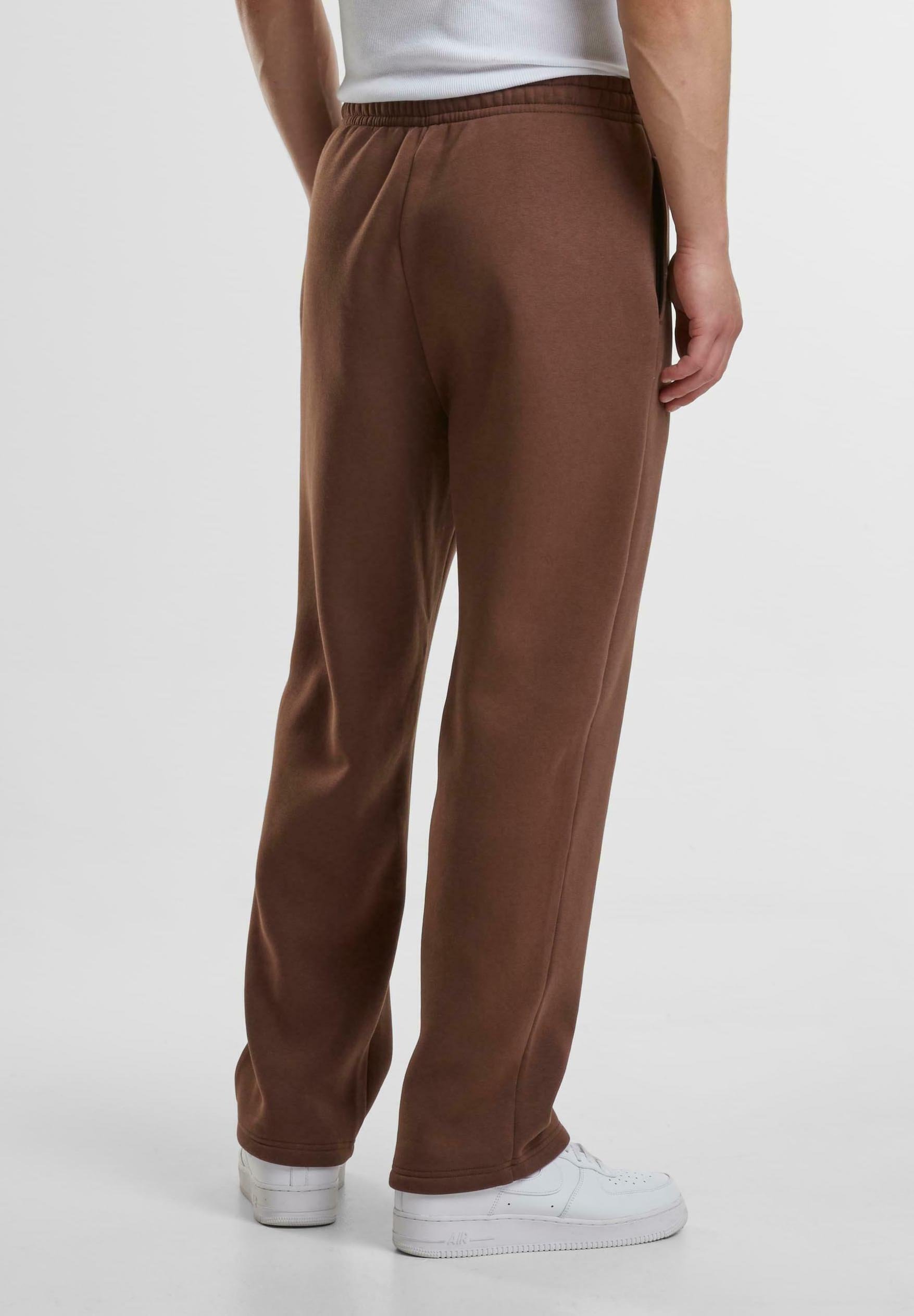 Urban Classics Tracksuit bottoms - chocolatebrown/brown - Zalando.co.uk