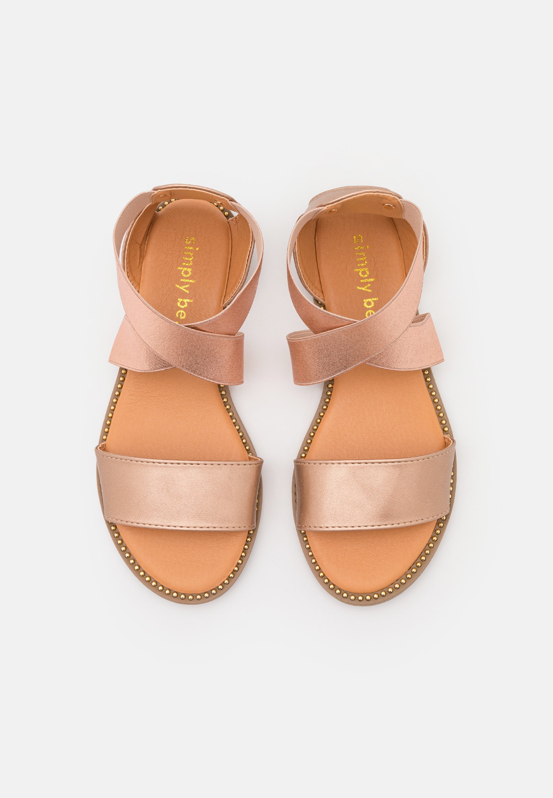 WIDE FIT JOANNE - Sandals - rose gold 