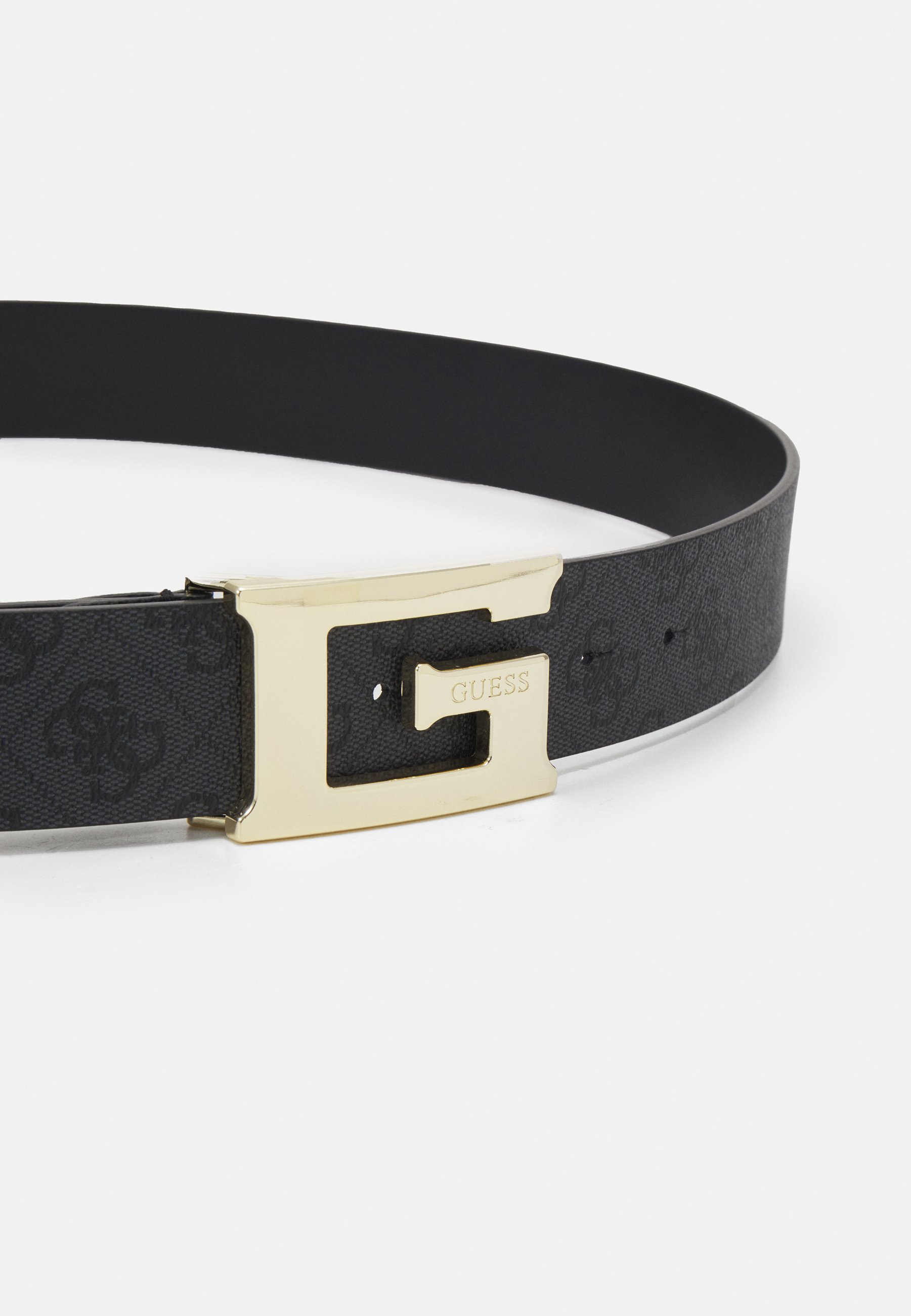 GUESS Cintura Donna Meridian – Ecopelle Martellata Avorio – Altezza 2,5 Cm – Taglie S, M, L - 2
