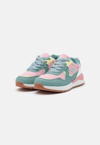 KangaROOS KD-RACER UNISEX - Tenisky - pink/green/white
