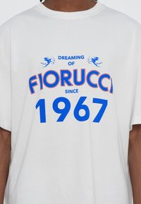 Fiorucci DREAMING PRINT BOXY UNISEX - Marškinėliai su spaudiniu - white