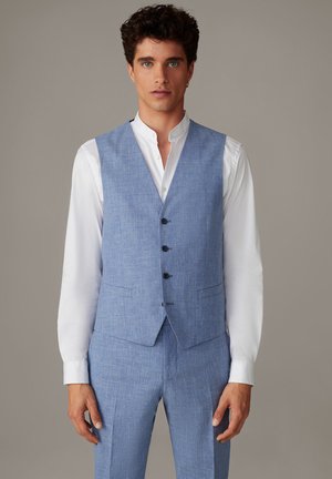 GYL - Gilet de costume - pastellblau meliert