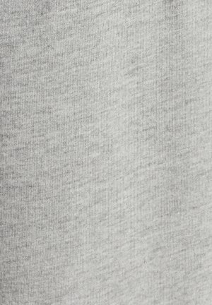Gray cotton fabric with a soft, textured surface and a subtle ribbed pattern. Even color with no noticeable imperfections or embellishments.