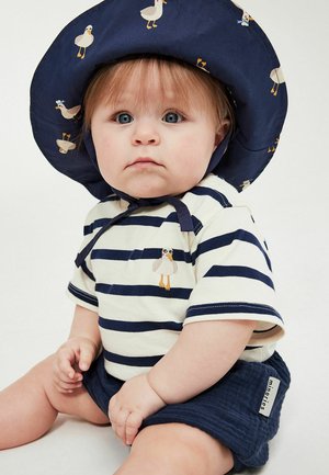 Minories, WOVEN BABY SHORTS UNISEX - Shorts - blue