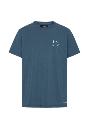 Clean Cut Copenhagen PATRICK  - T-shirt imprimé - key largo blue