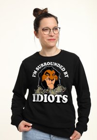 Disney LION KING IDIOTS - Sudadera - black