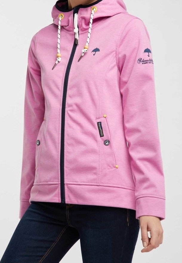 Schmuddelwedda Vodotěsná bunda - mottled pink