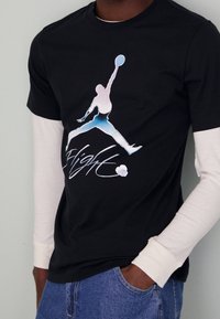 Jordan Triko s potiskem - black