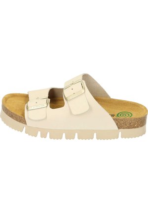 Palado Ikaria Ciabatte Donna Con Plantare In Sughero – Sandali Comodi Made In Spain, Suola In EVA, Oro Metallizzato 38