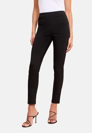 Friends Like These, REGULAR FIT - SCULPTING STRETCH SLIM TROUSERS . - Nohavice - black