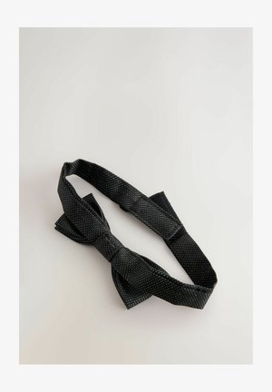 Next, Pajarita - black glitter