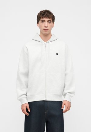 Carhartt WIP, MACK - Суитшърт с цип - ash heather/black