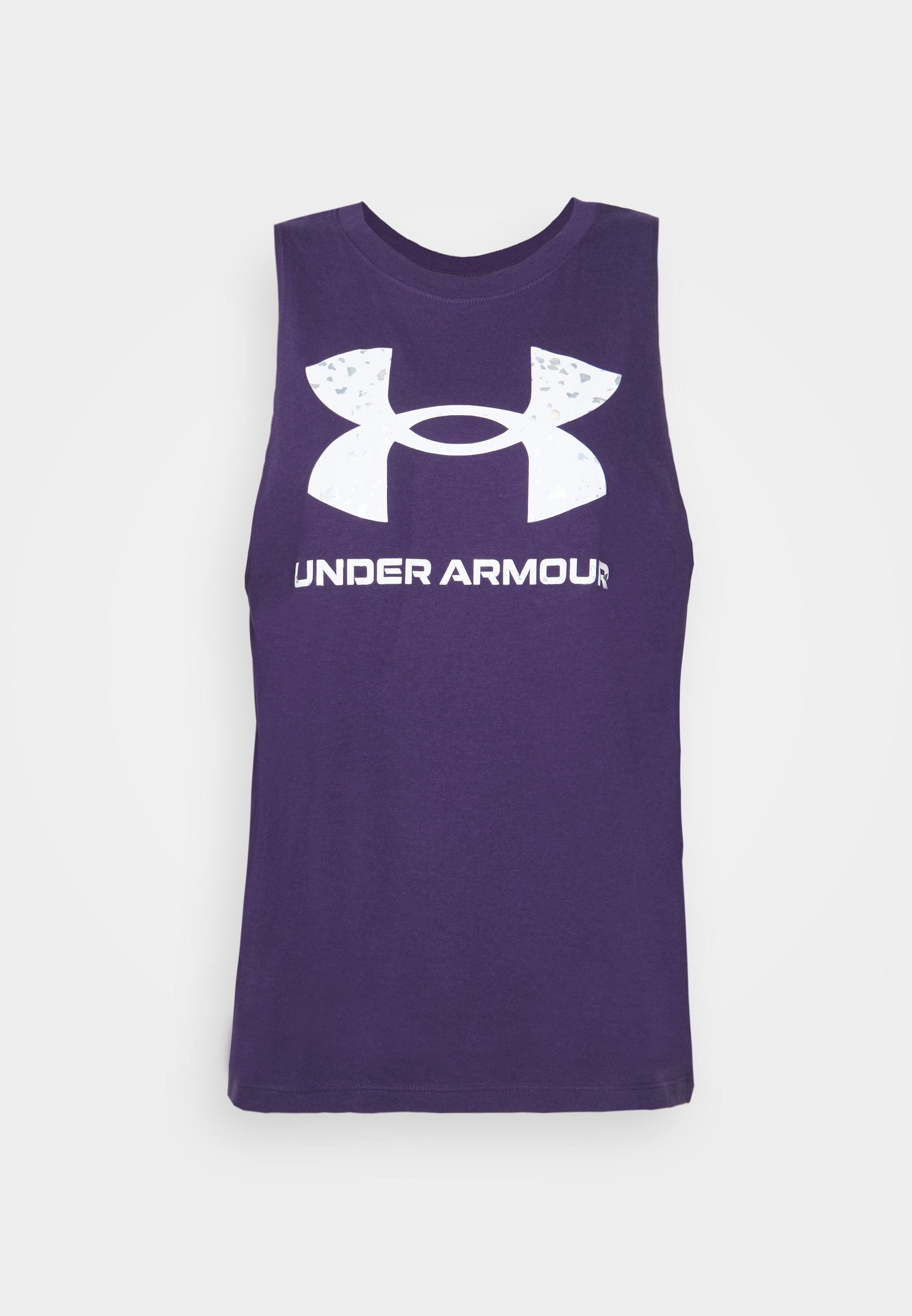 Under Armour KNOCKOUT TANK GRAPHIC - Top - white/water/black/blanco -  Zalando.es